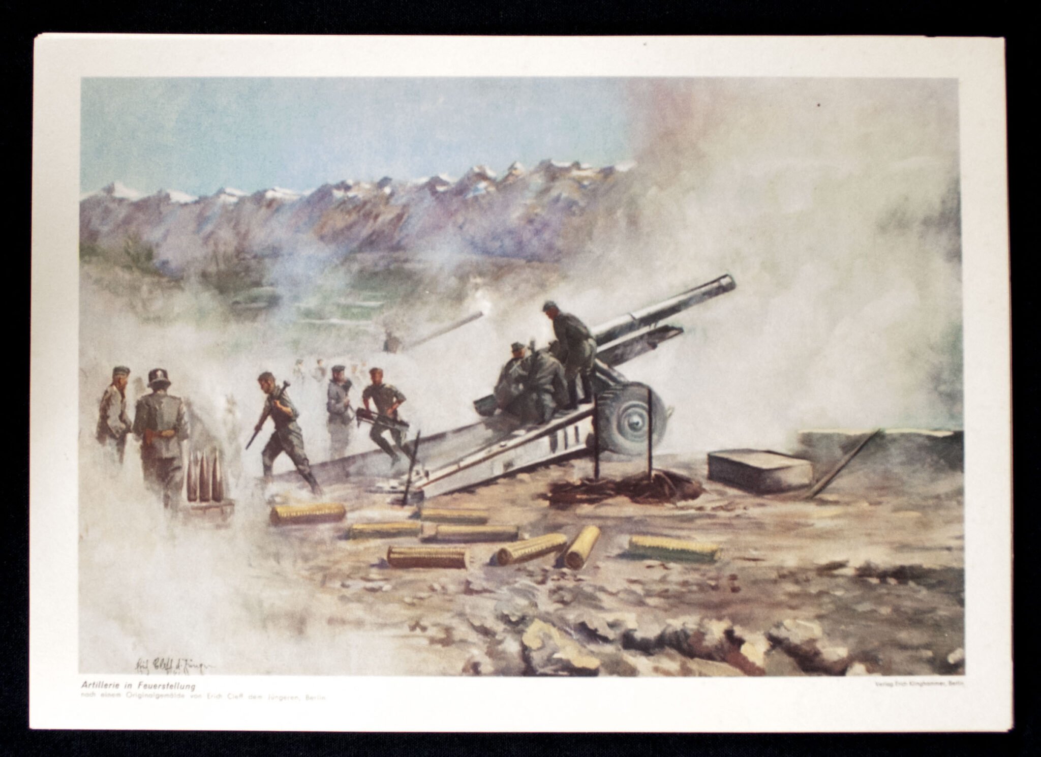 WWII German War Art Portfolio: Siegreiches Deutsches Heer Bildmappe (1941) – Complete!!! — image 7