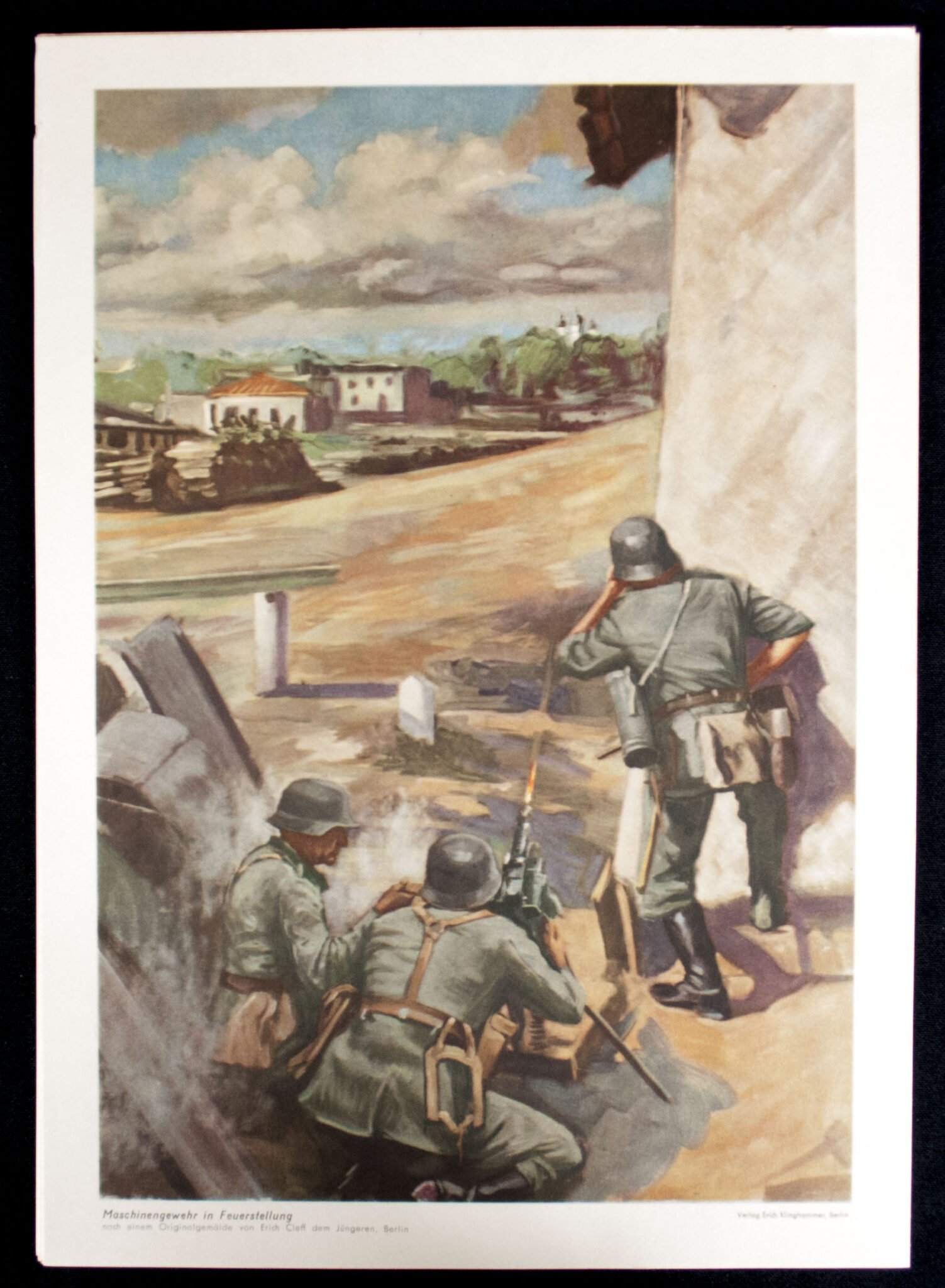 WWII German War Art Portfolio: Siegreiches Deutsches Heer Bildmappe (1941) – Complete!!! — image 8
