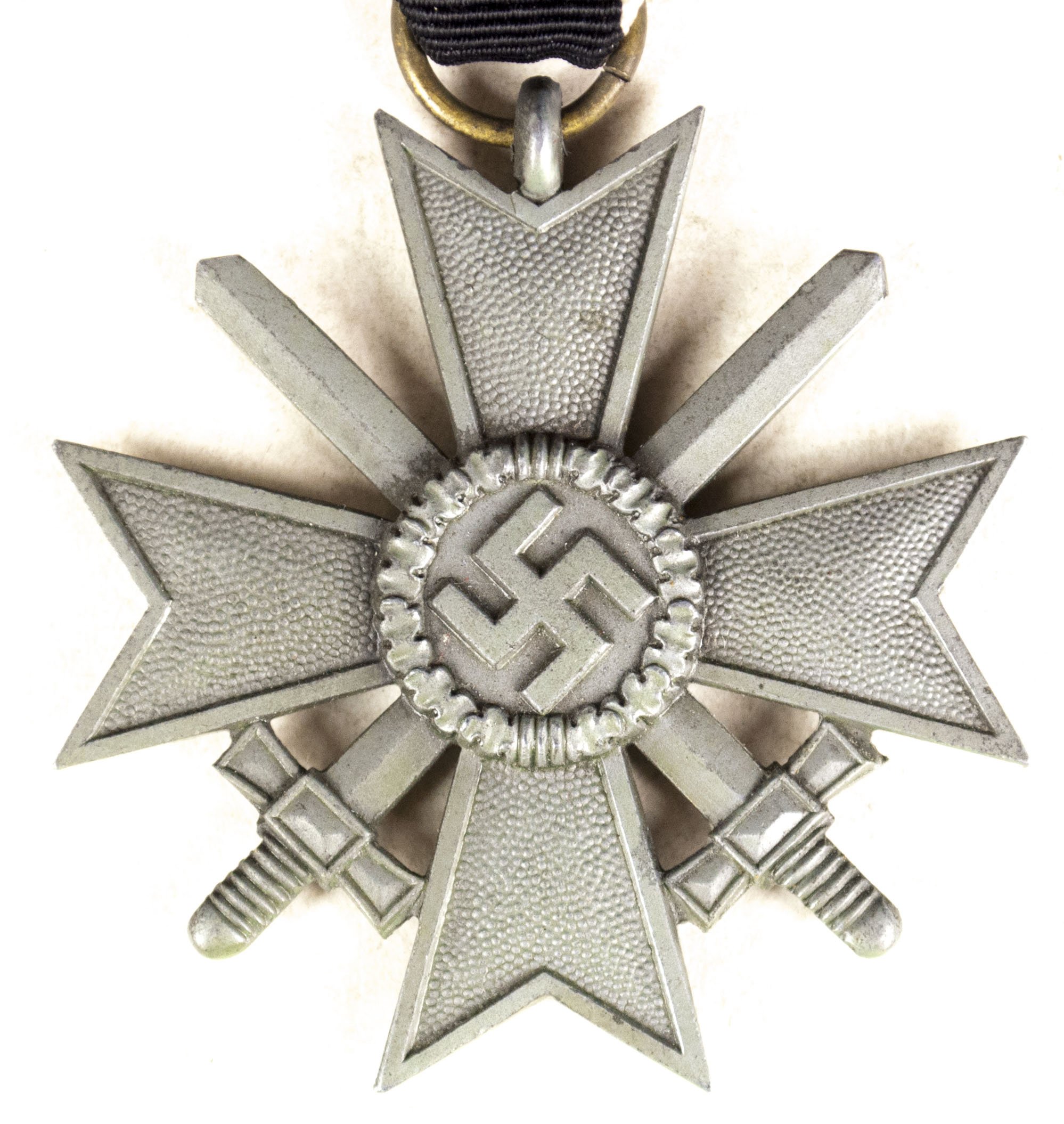 Kriegsverdienstkreuz mit Schwerter (KVK) / War Merit Cross with Swords MM '74' (Carl Maurer) — image 3