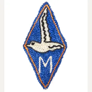 (NSB) Jeugdstorm embleem 'M' (meisjes)