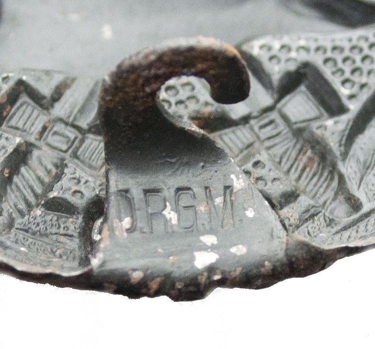 Imperial Black Woundbadge DRGM marked — image 3