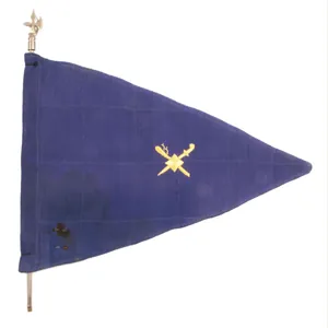 Personal car pennant of Italian General Annibale Bergonzoli 'barba elettrica'! …