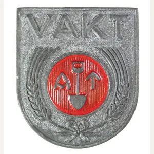 (Norwegen) Arbeidstjenesten (AT) Camp Guard badge (VAKT)