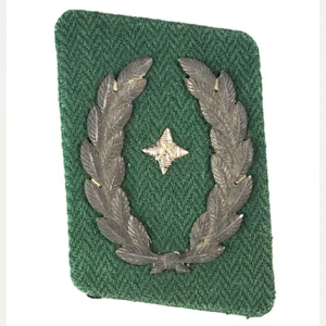 (Norway) Arbeidstjensten collar tab rank Troppsfører and Underkvartermester