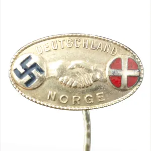 (Norway) Deutschland – Norge friendship badge