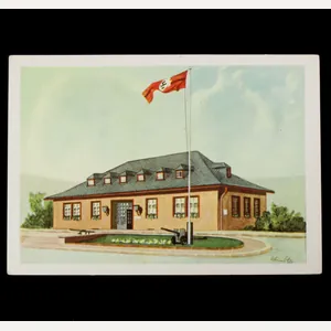 Postcard: Kommandatur in einem Fliegerhorst – Sammlung für das Opferwerk …