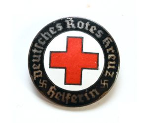 DRK Helferin Brooch (Ges.Gesch.)