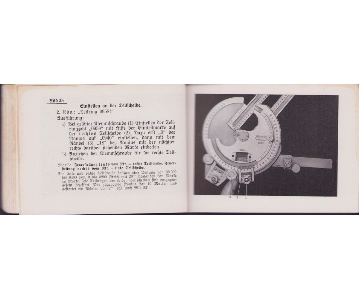 Rare 'Das indirekte Richten der Schweren MG' Booklet — image 12