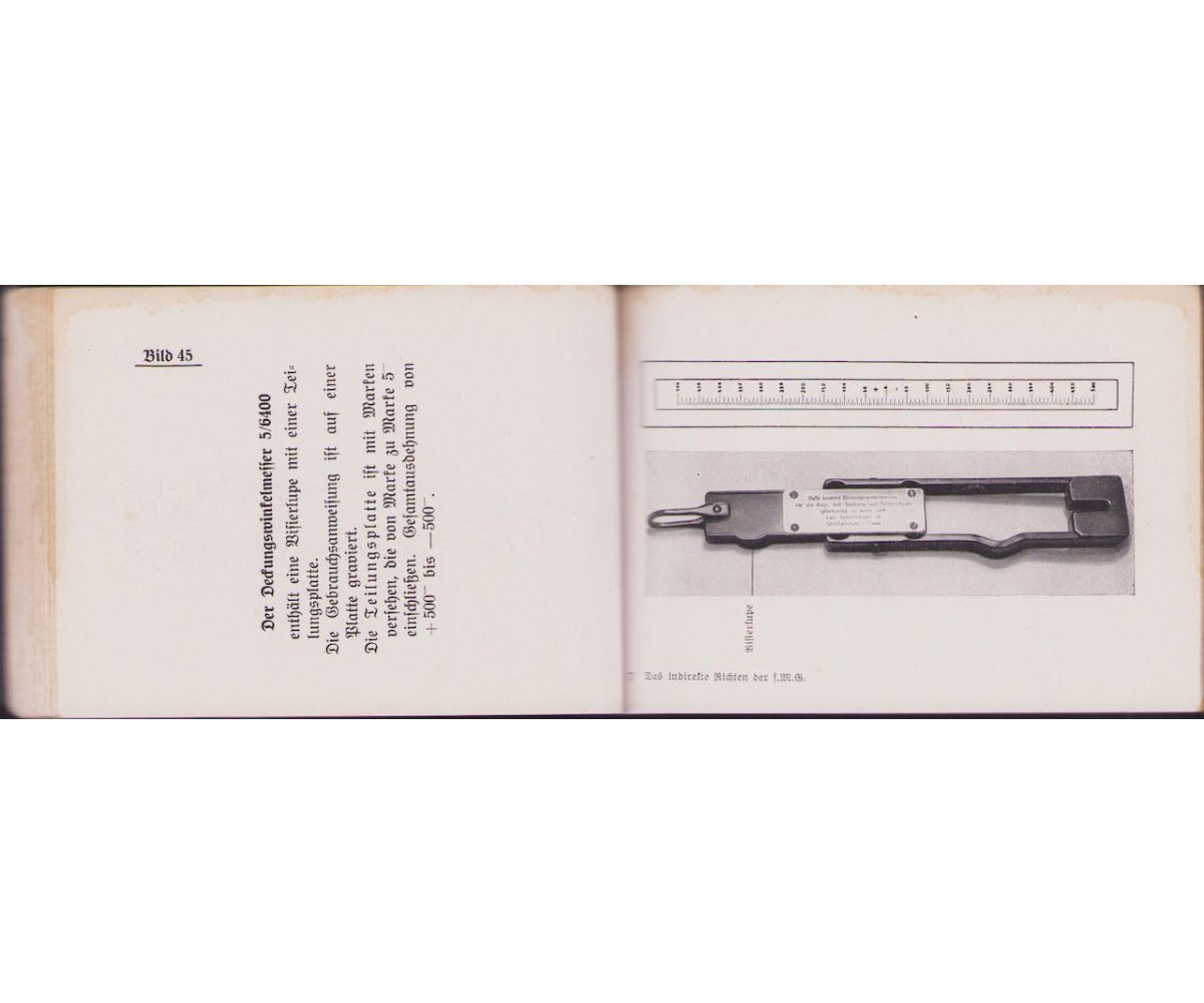 Rare 'Das indirekte Richten der Schweren MG' Booklet — image 13