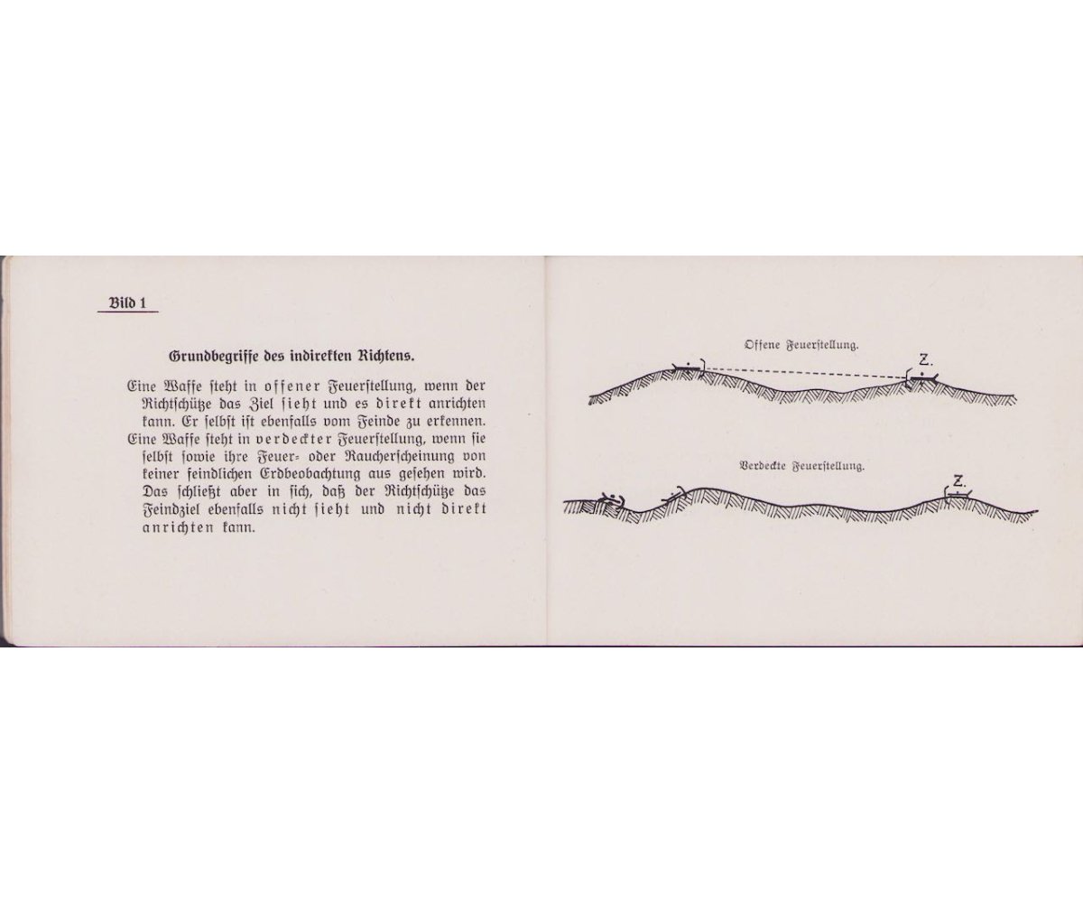 Rare 'Das indirekte Richten der Schweren MG' Booklet — image 3