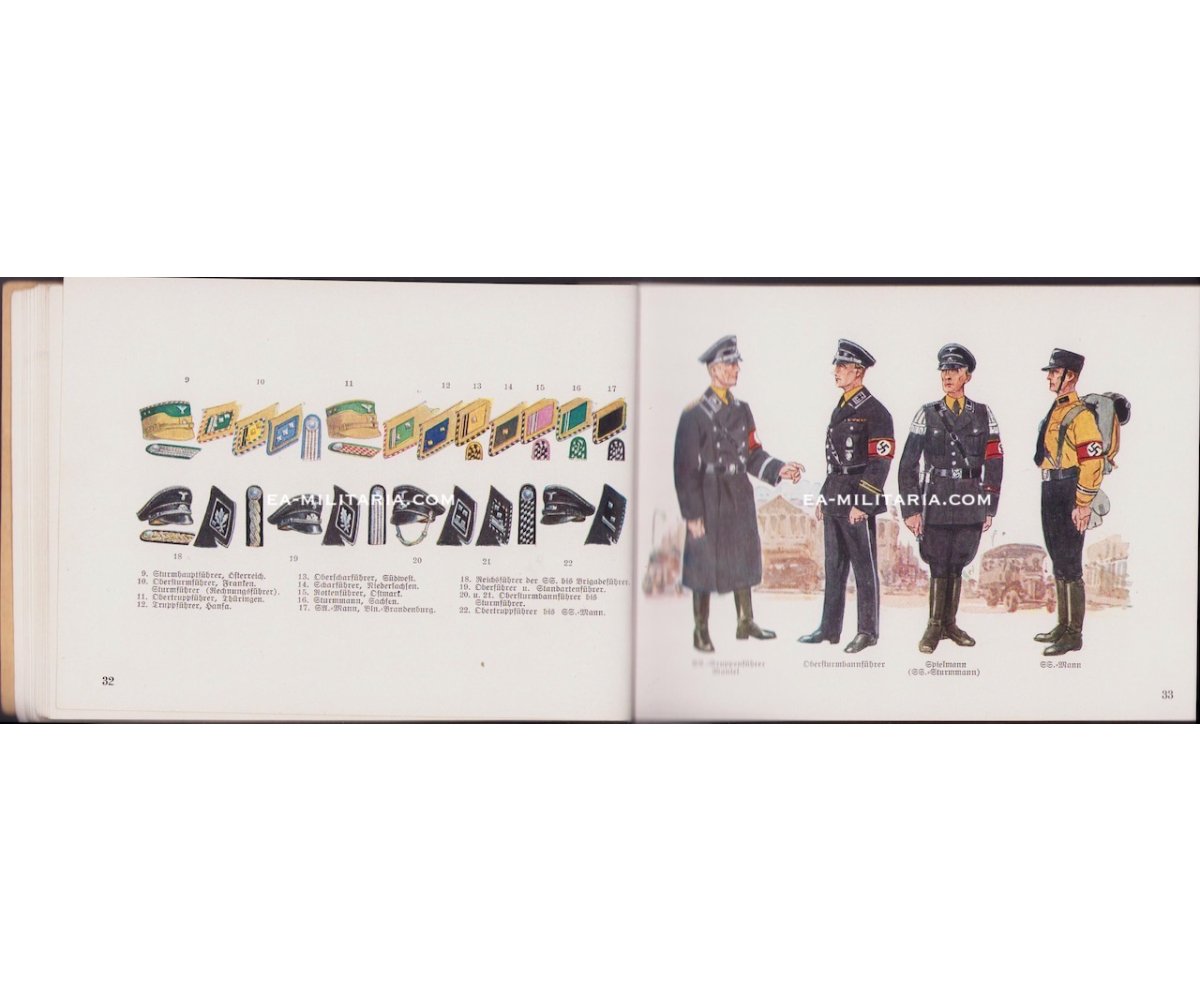 Rare Early 'Uniformfibel' Booklet 1933 — image 11