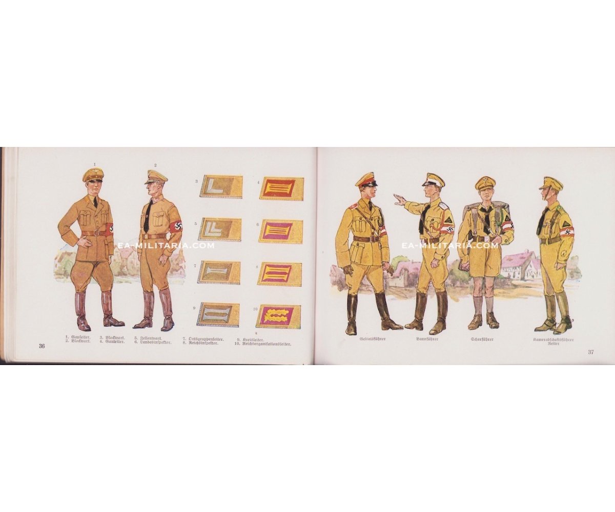 Rare Early 'Uniformfibel' Booklet 1933 — image 12