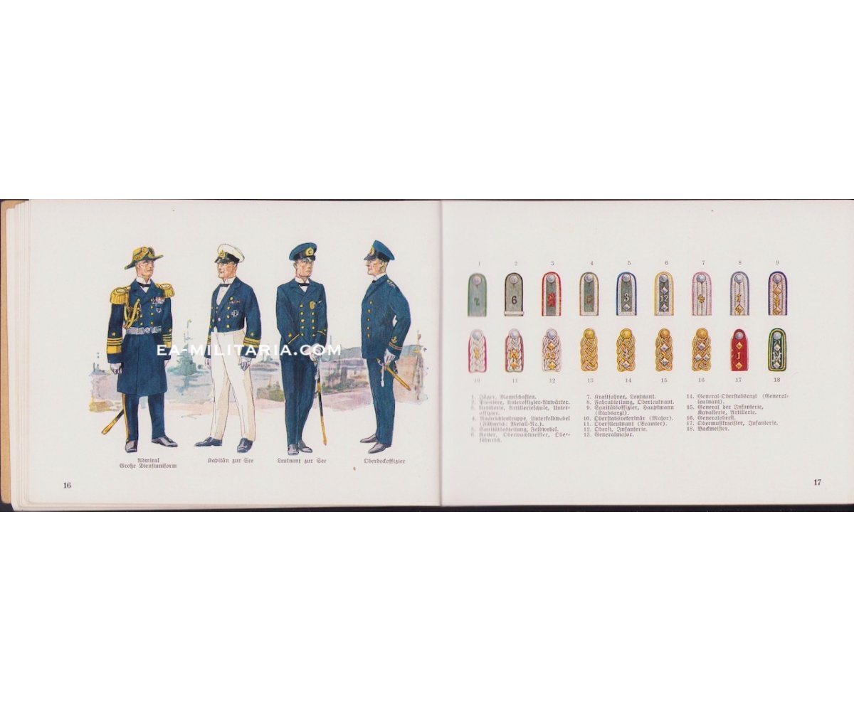 Rare Early 'Uniformfibel' Booklet 1933 — image 6