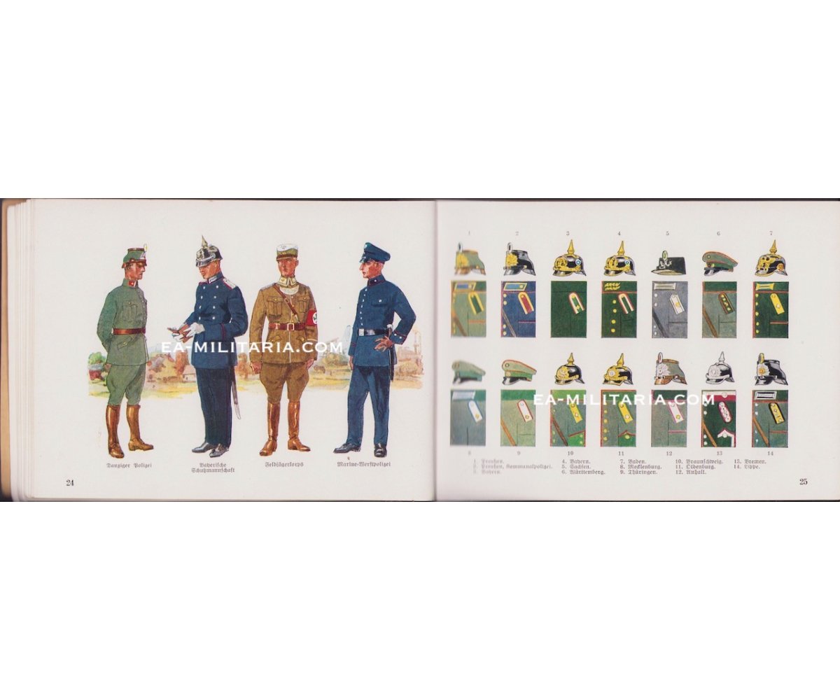 Rare Early 'Uniformfibel' Booklet 1933 — image 8