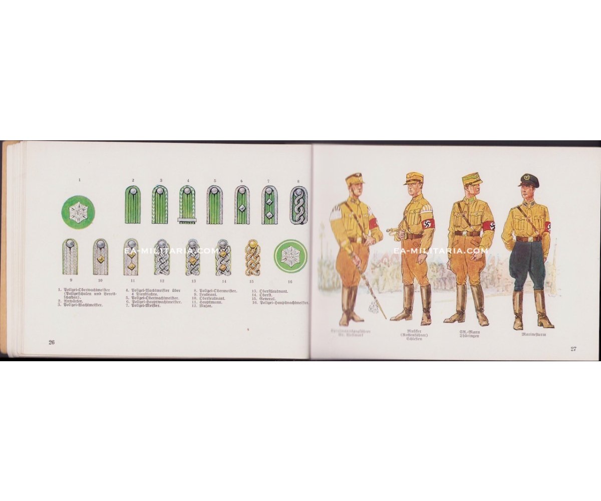 Rare Early 'Uniformfibel' Booklet 1933 — image 9