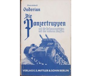 Rare 'Die Panzertruppen' Booklet 1940
