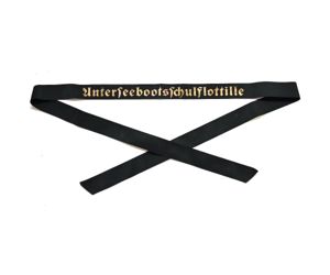 Rare KM 'Unterseebootschulflottille' Tellermütze Cap Tally