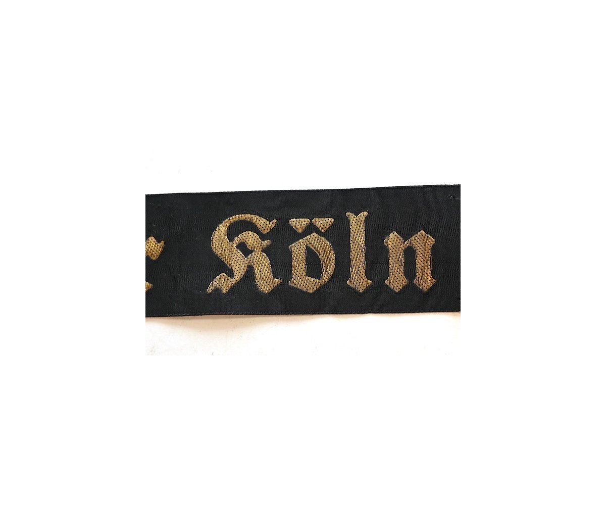 Kriegsmarine 'Kreuzer Köln' Tellermütze Cap Tally — image 5