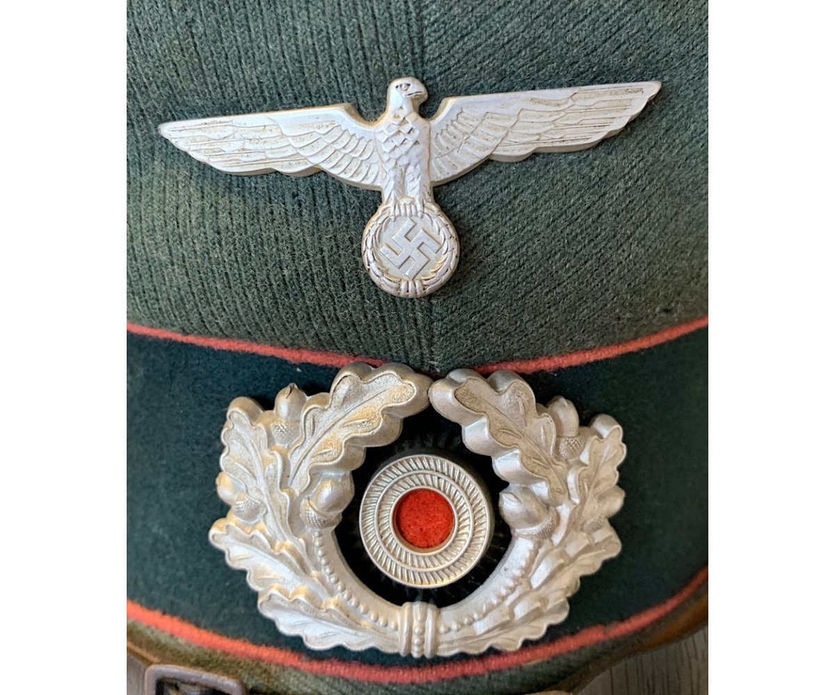 WH Panzer(jäger) EM/NCO Schirmmütze — image 6