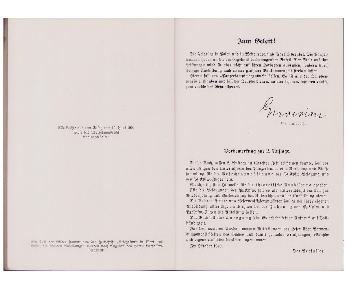 Rare Panzer Kampfwagenbuch 1941 — image 3