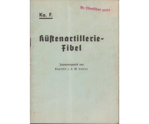Rare 'Küstenartillerie-Fibel' 1941
