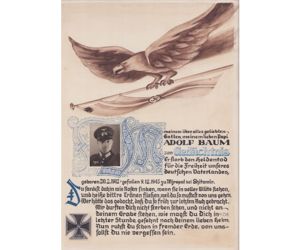 Large Div.Füs.Btl.387 Commemorative Document