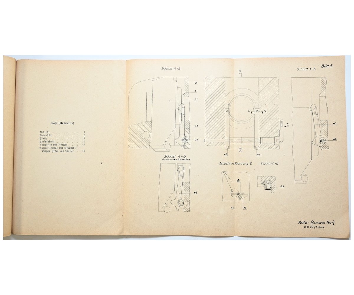 RARE 7,5cm Kampfwagenkanone 40 Technical Manual — image 10