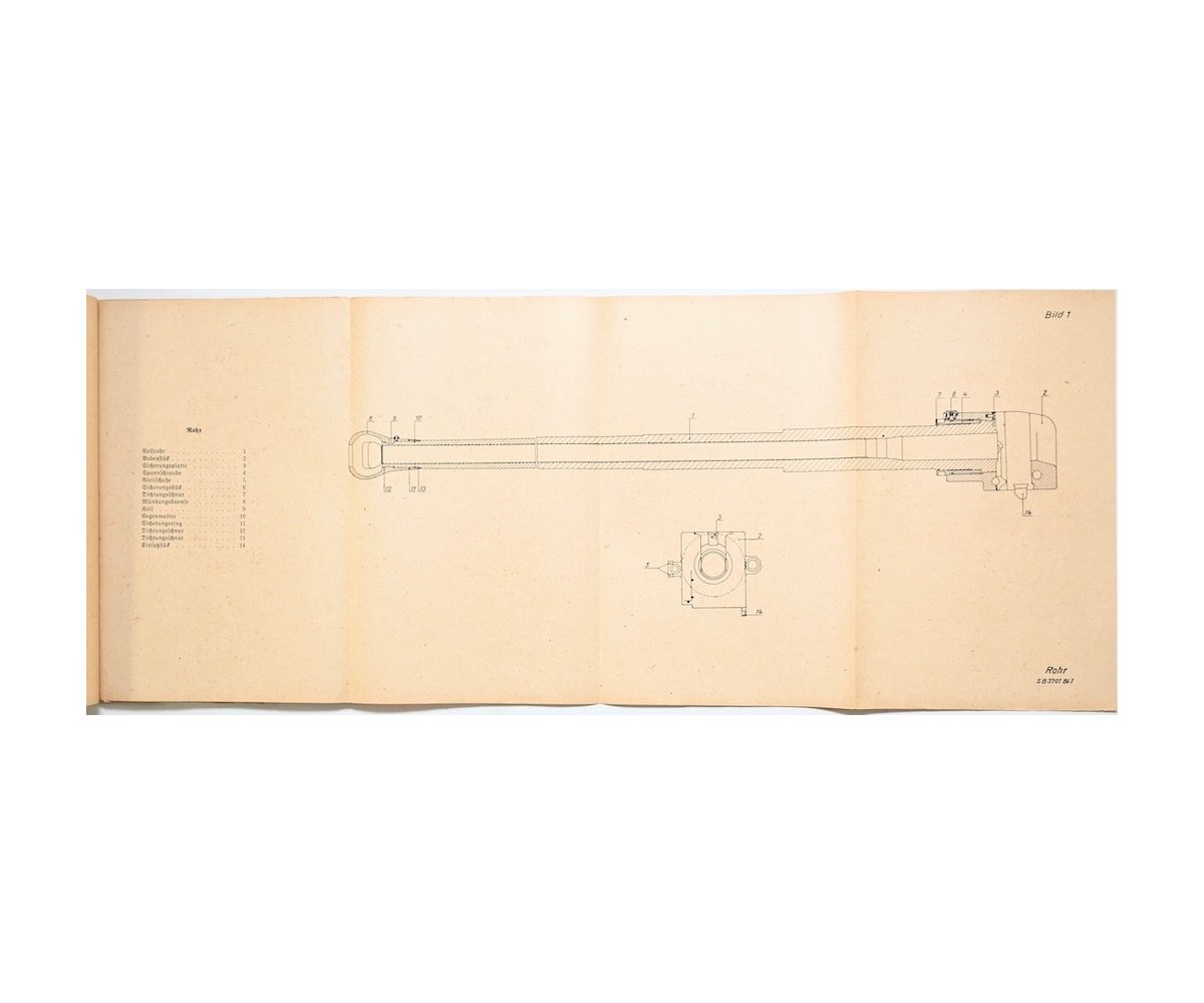 RARE 7,5cm Kampfwagenkanone 40 Technical Manual — image 8