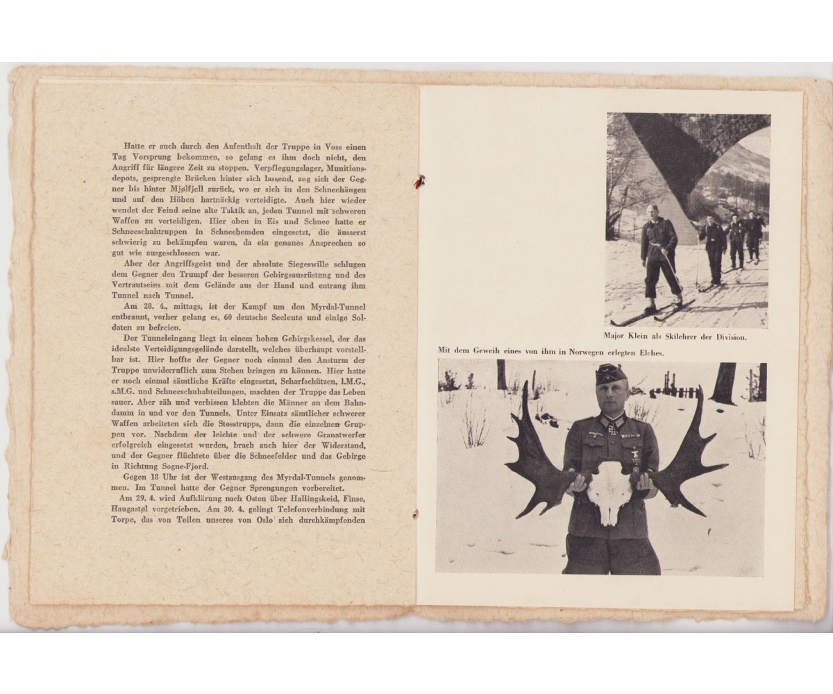 Major Walter Klein Knight's Cross Commemorative Folder — image 5