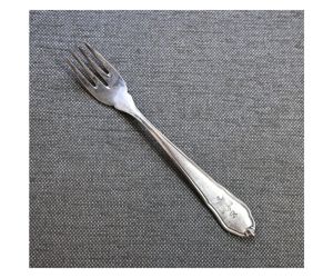 Silver Plated Wehrmacht Officer's Fish Fork
