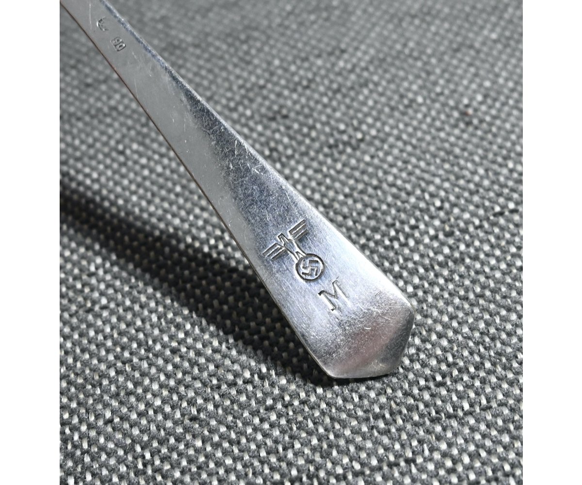 Silver-plated Kriegsmarine Teaspoon — image 2