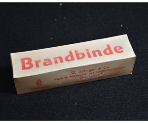 German Medical 'Brandbinde' 1939