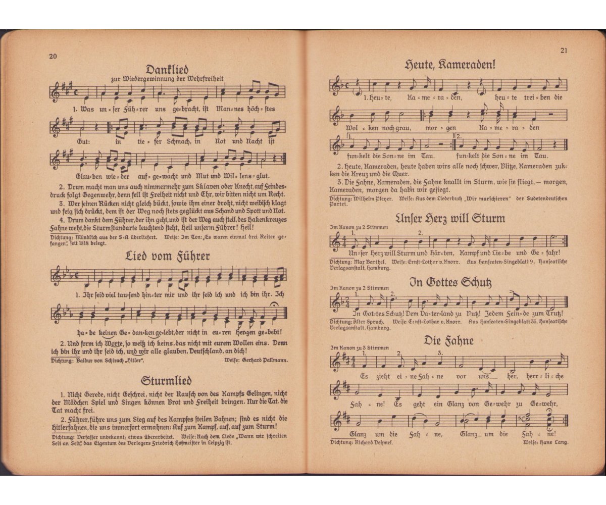 'Soldaten Kameraden' Wehrmacht Liederbuch (1938) — image 4