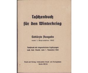 Mint! Taschenbuch für den Winterkrieg 1942