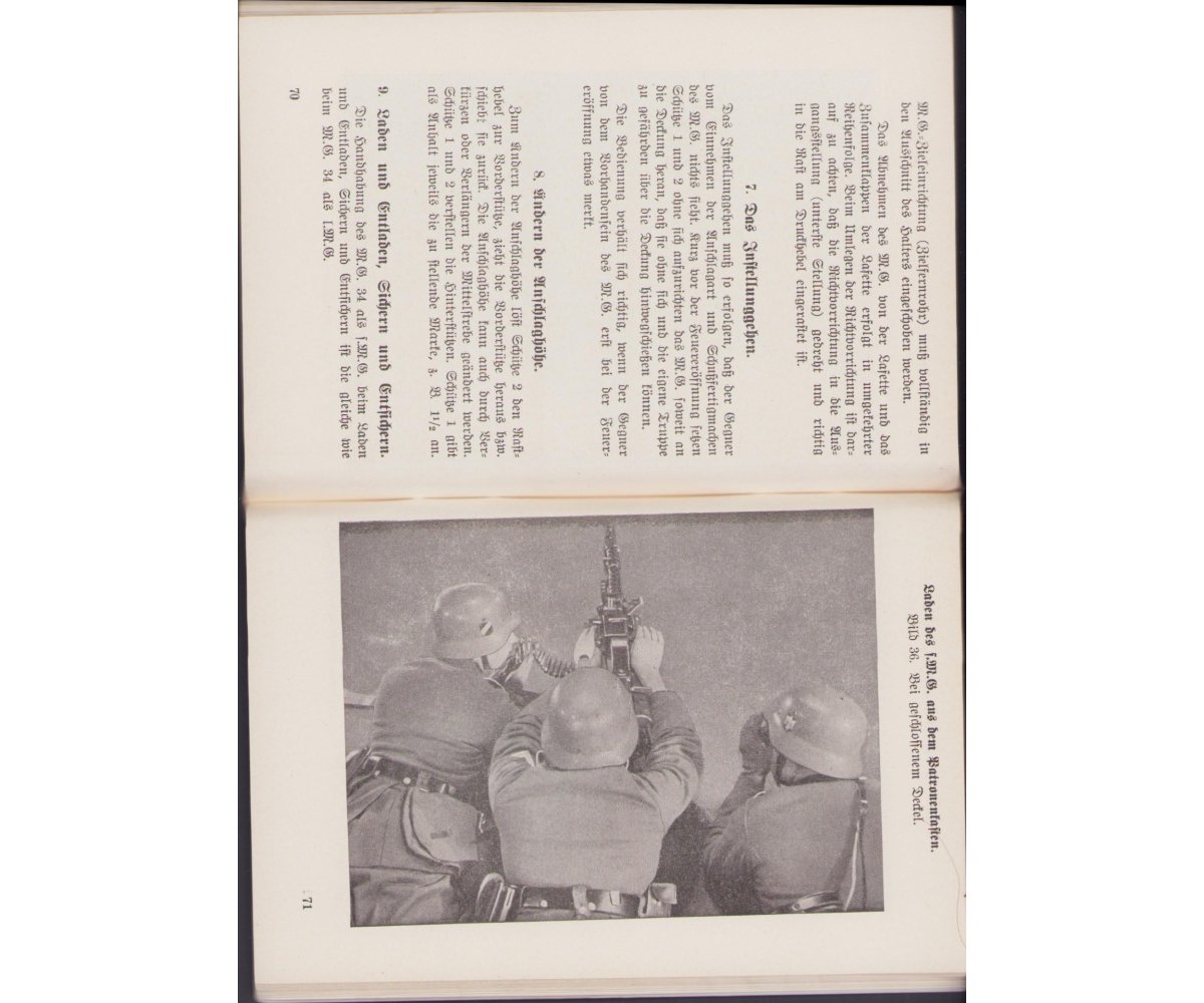 Rare M.G.34 Instruction Manual Teil 2(1939) — image 11