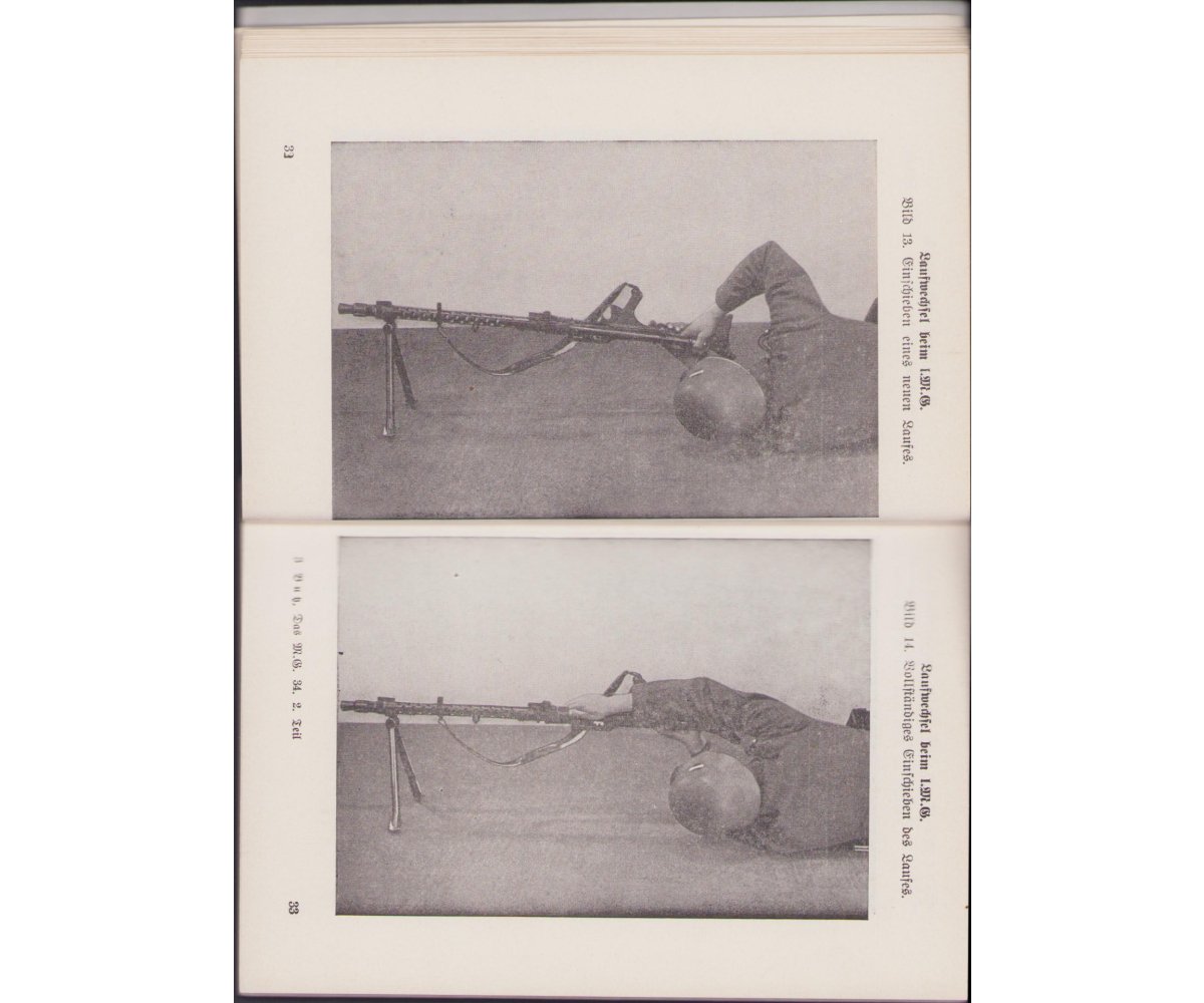 Rare M.G.34 Instruction Manual Teil 2(1939) — image 7