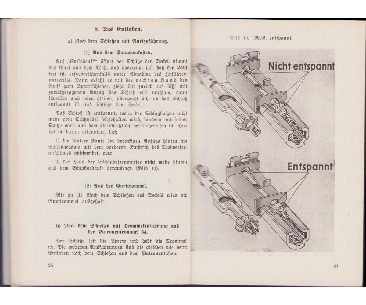 Rare M.G.34 Instruction Manual Teil 2(1939) — image 8