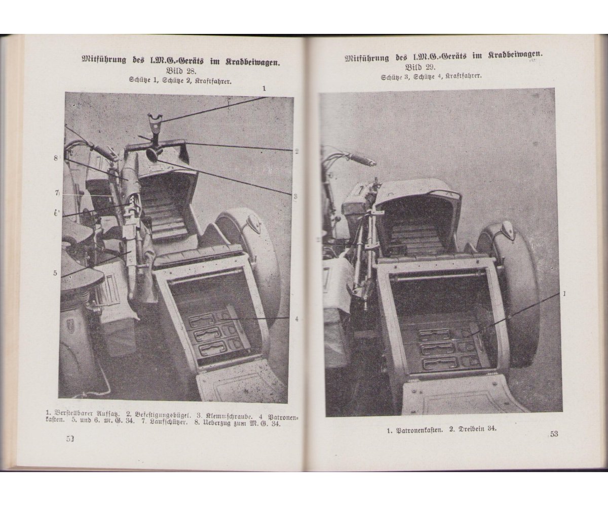 Rare M.G.34 Instruction Manual Teil 2(1939) — image 9