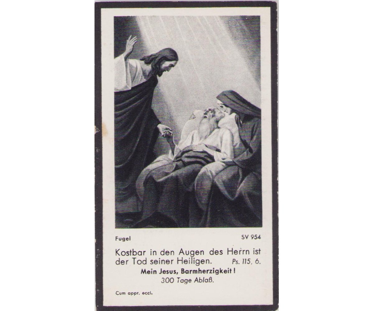 Death Notice Waffen-SS/WH 1944 — image 2