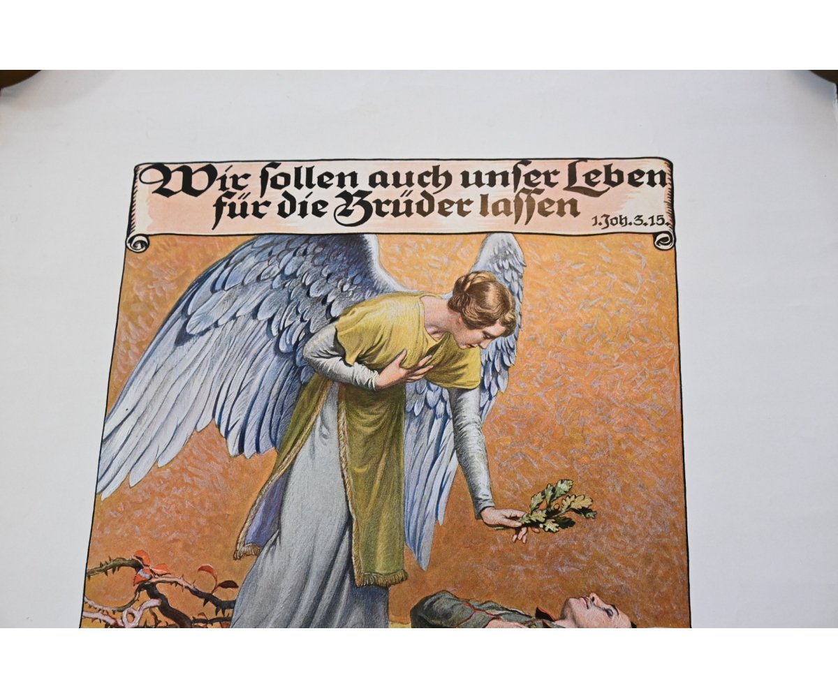 WW1 Death Notice ('Gedenkblatt') 1915 — image 3