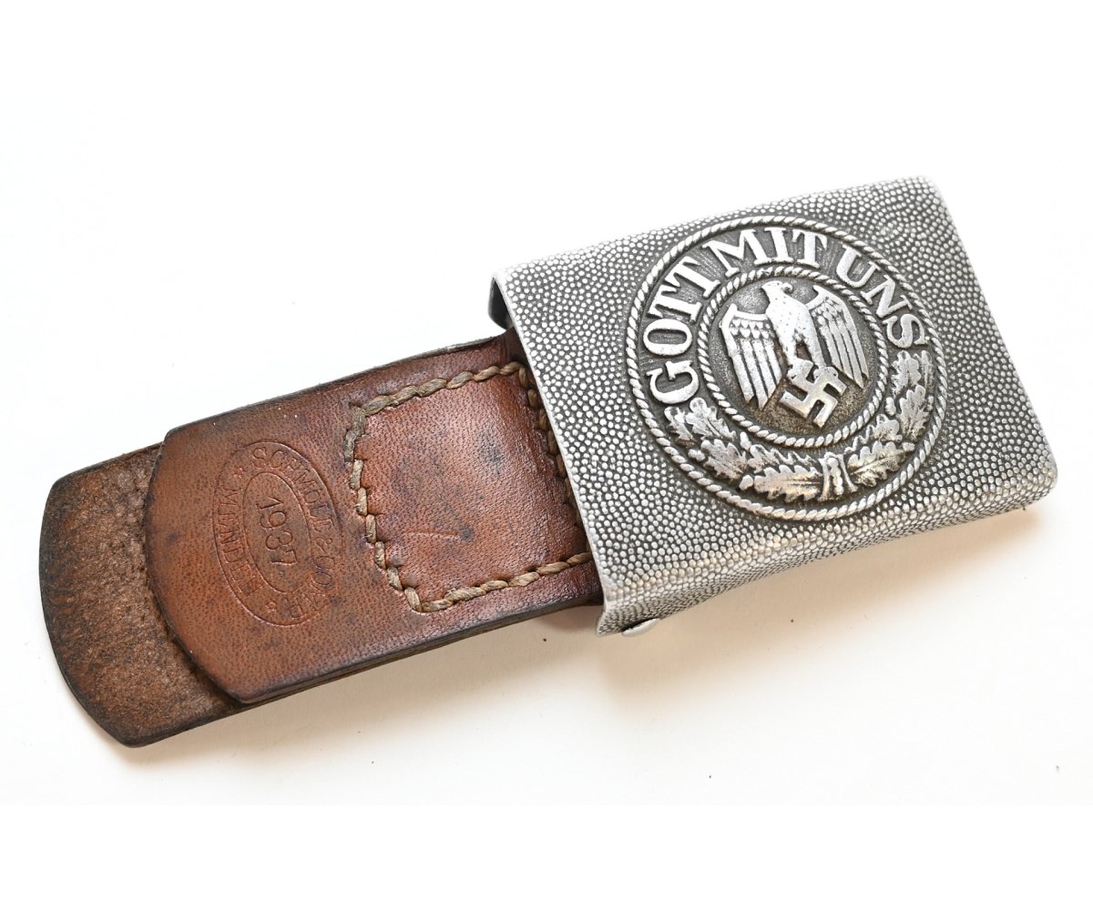 Wehrmacht Buckle with Tab (S&C/1937) — image 2