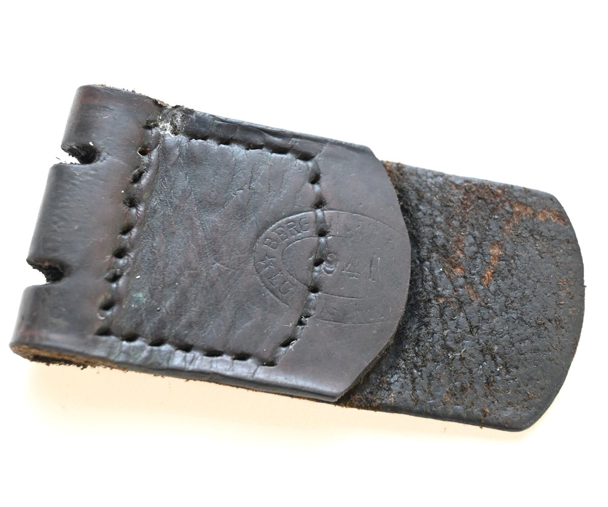 Wehrmacht Leather Buckle Tab (Berg & Nolte) — image 2