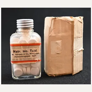German Medical Natr.Bic.Tabl. Bottle 1939