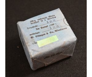 German Medical 'Entfettete Watte' 1939