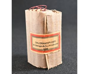 German Medical 'Chloramin-Puder' Bottle 1939