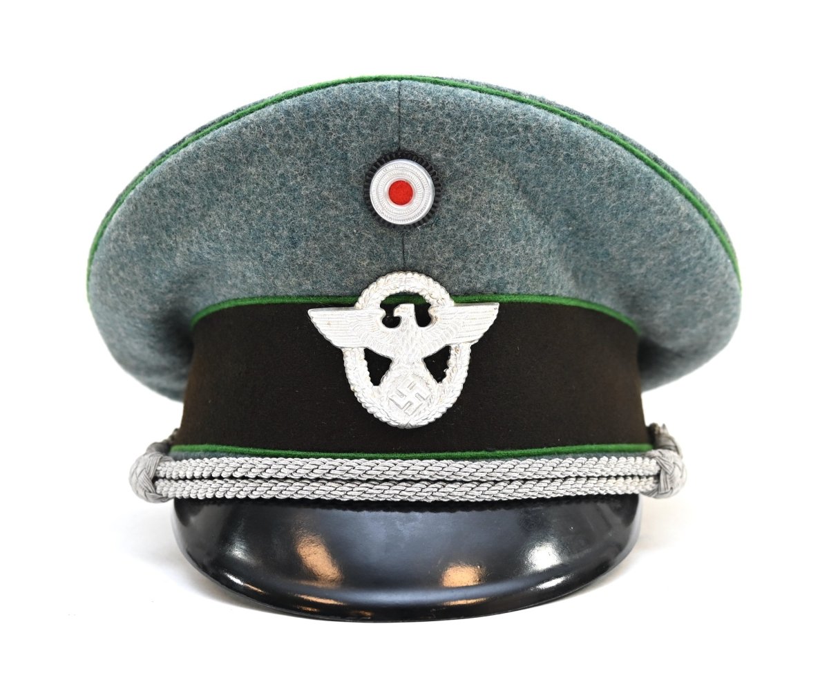 Schutzpolizei Officer's Schirmmütze 1942 (C.Halfar) — image 2