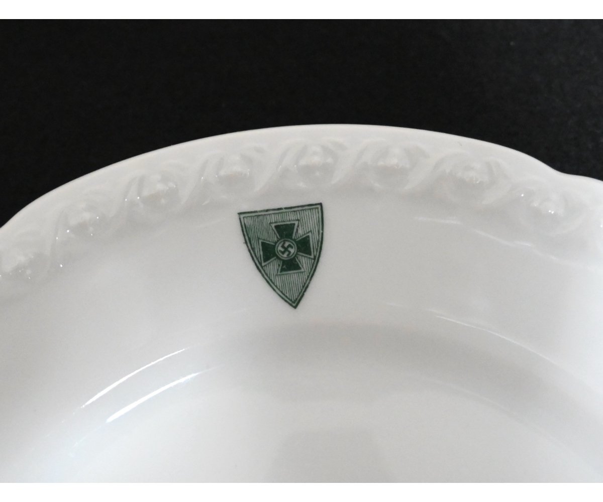 Rare Porcelain (Hotel!) NSKOV Breakfast/Dessert Plate (1939) — image 2