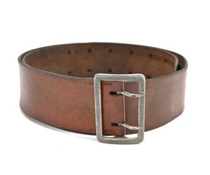 Brown Leather Wehrmacht Officer's Belt (1942)