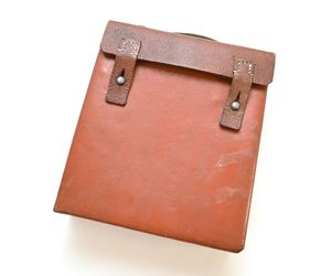 Brown Leather D.R.K. Medical Pouch