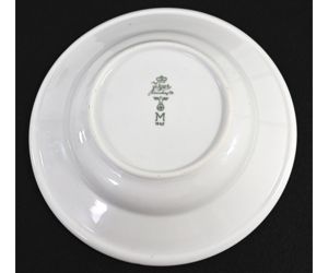 Kriegsmarine Porcelain Soup Plate (Jäger, 1942)